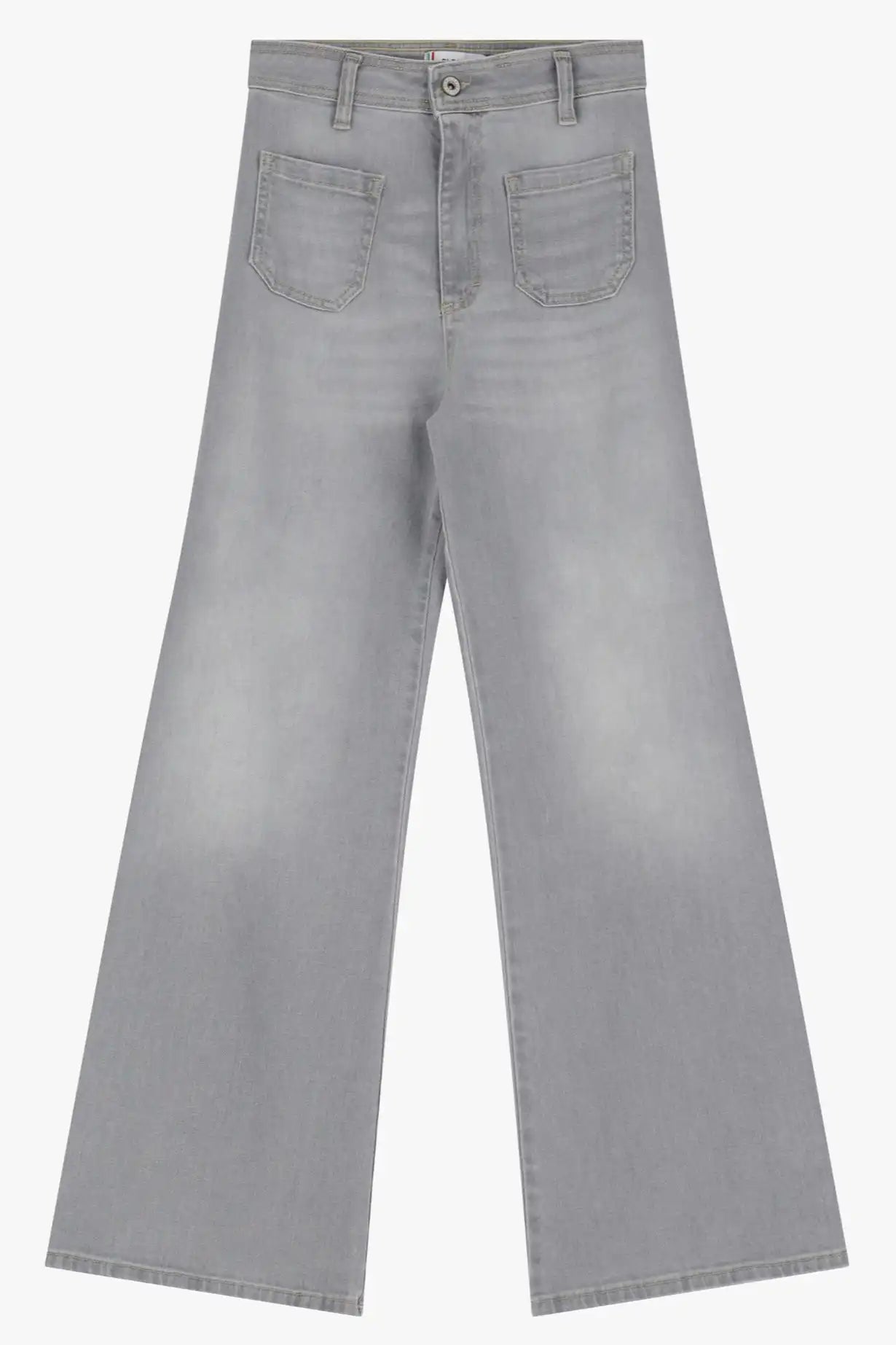 Jean large Please poches avants Grigio Denim