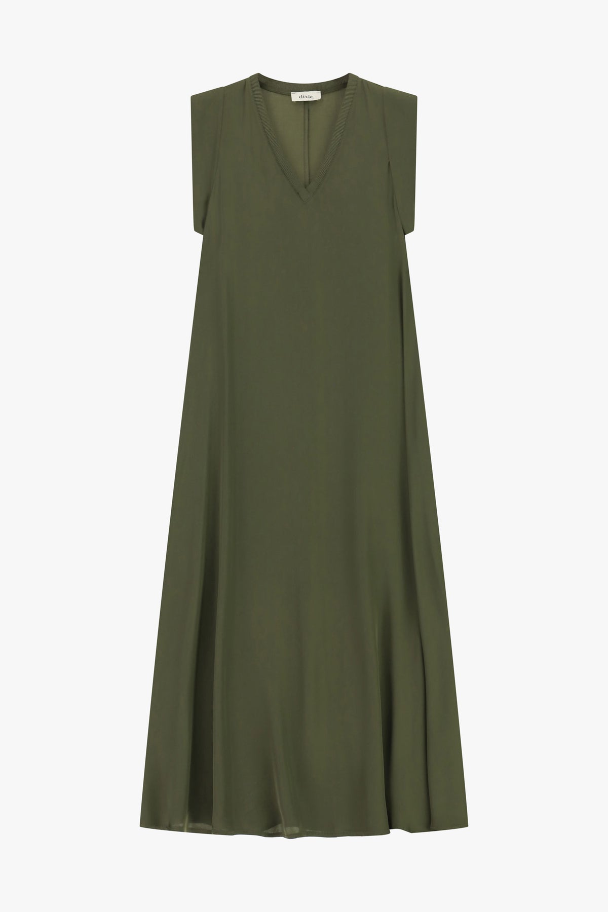 Robe longue Dixie fluide sans manches Militare