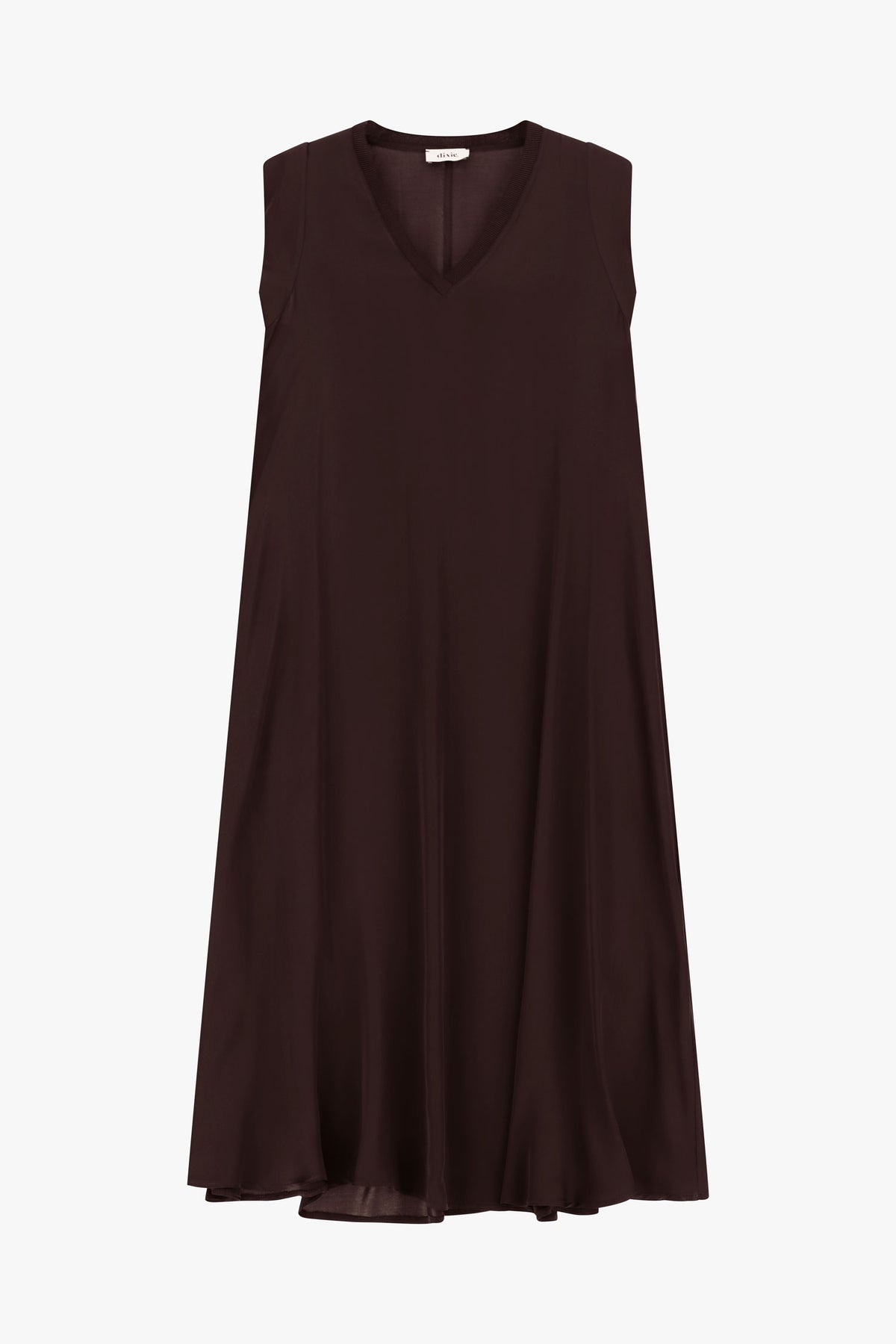 Robe longue Dixie fluide sans manches Bruciato