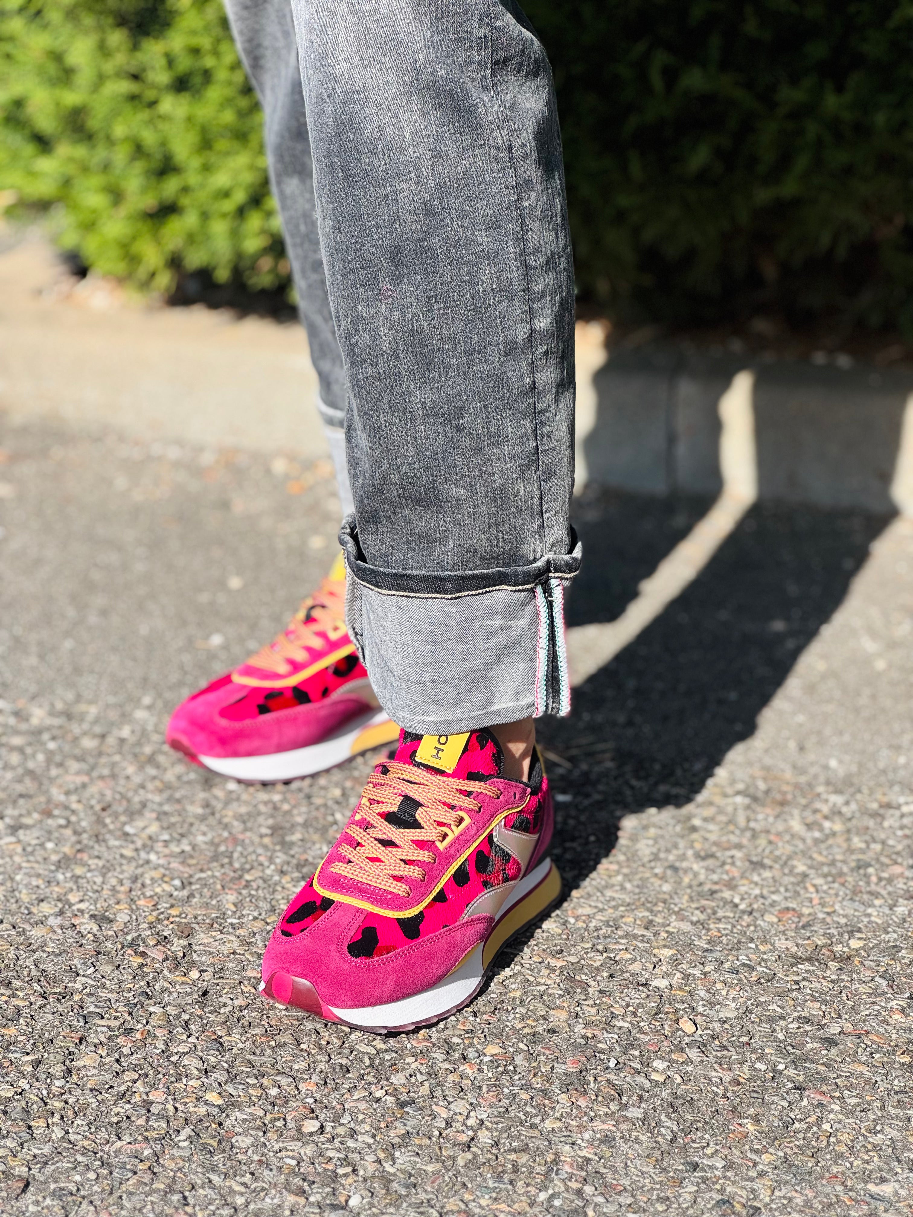 Baskets HOFF Savannah imprimé animal rose