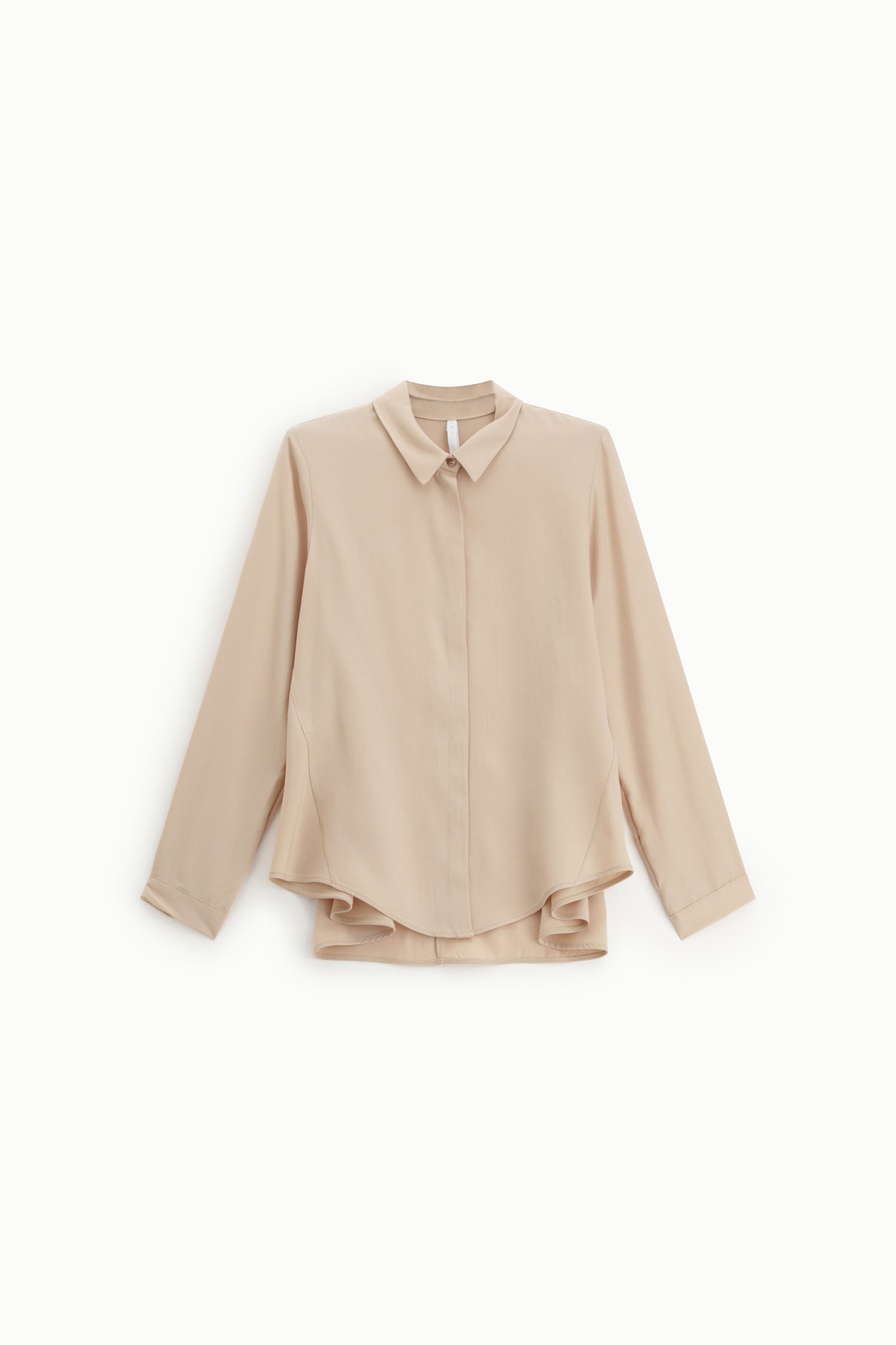 Chemise beige fluide Imperial