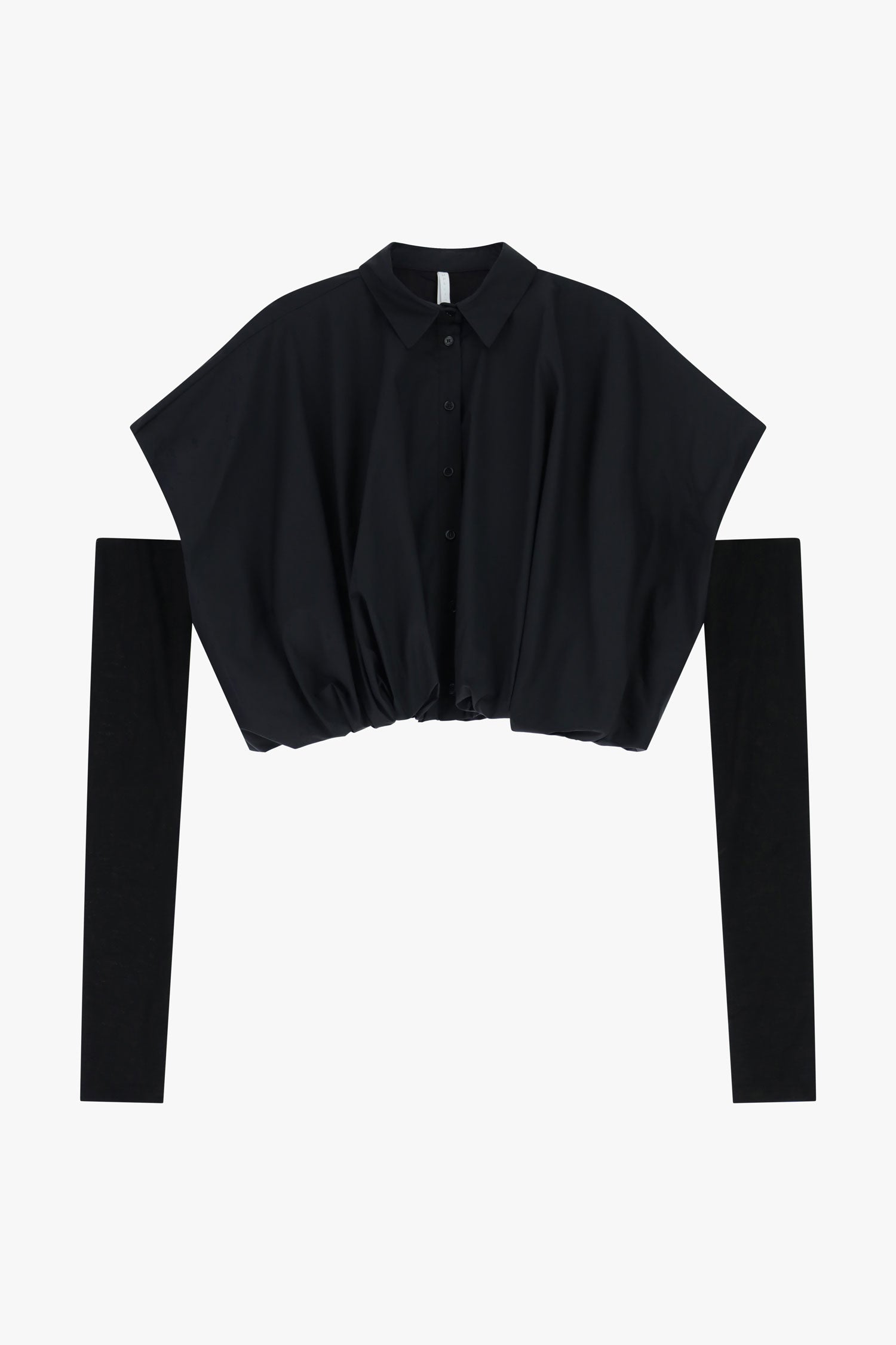 Chemise courte Imperial à manches longues nero