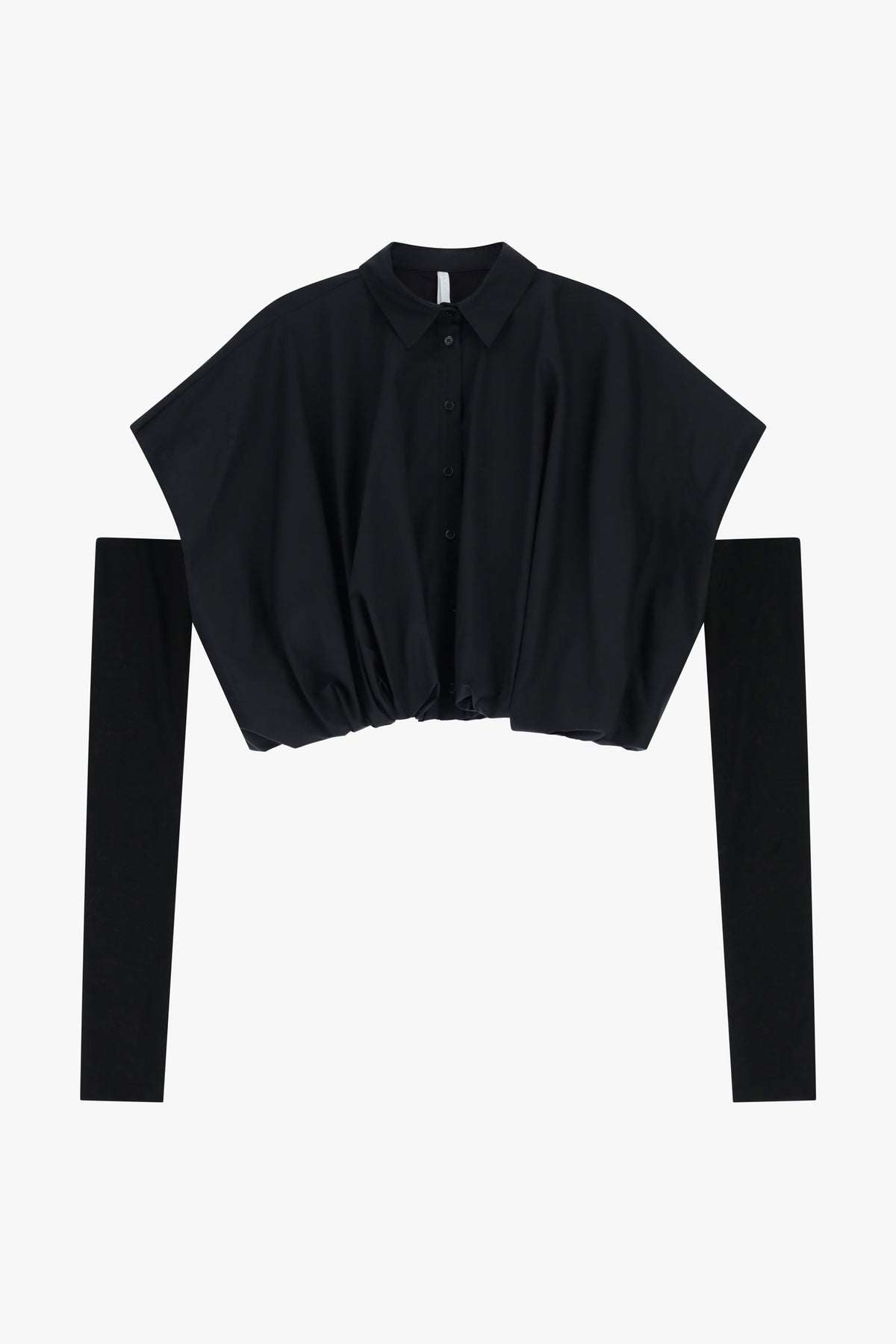 Chemise courte Imperial à manches longues nero