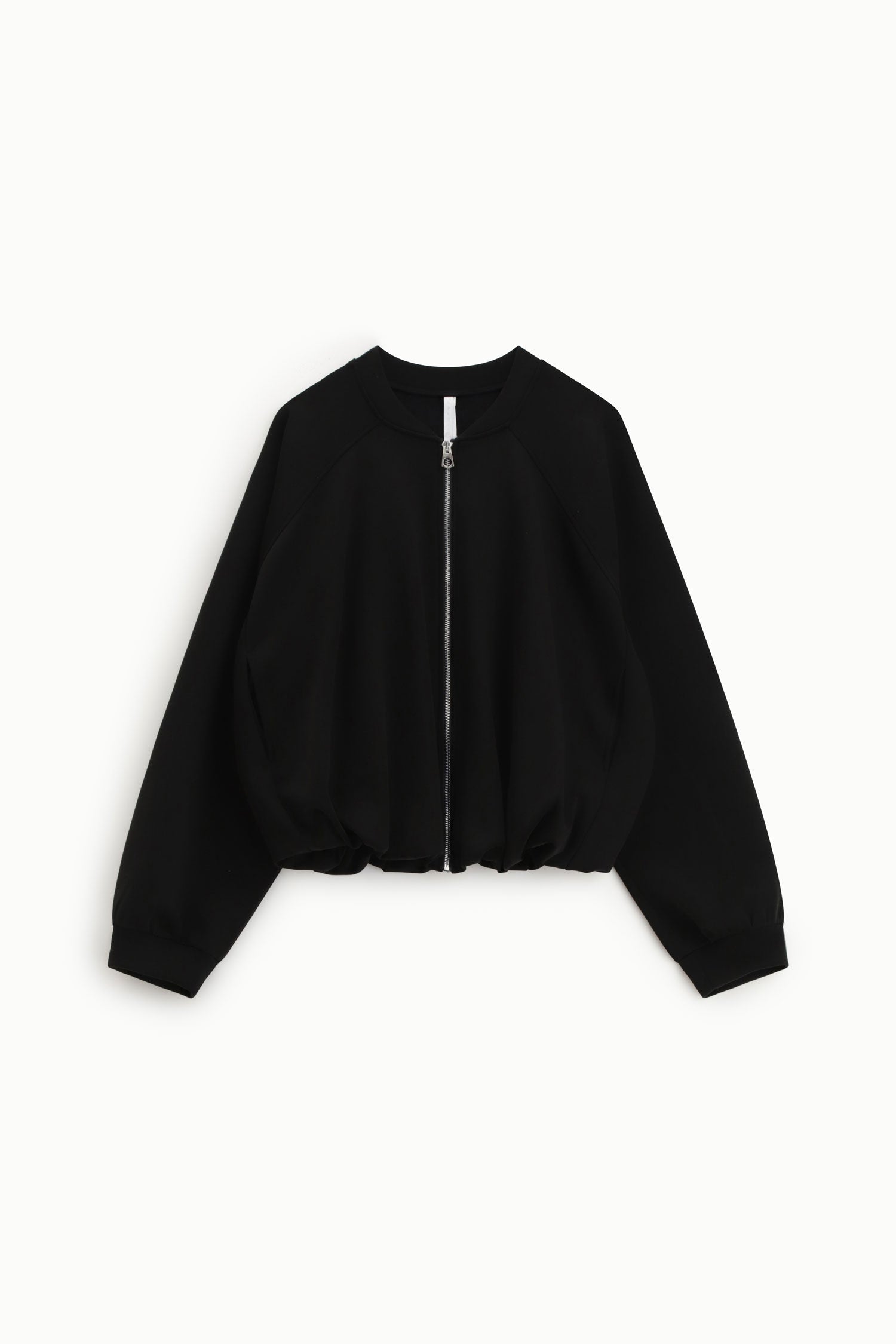 Bomber court Imperial zippé Nero