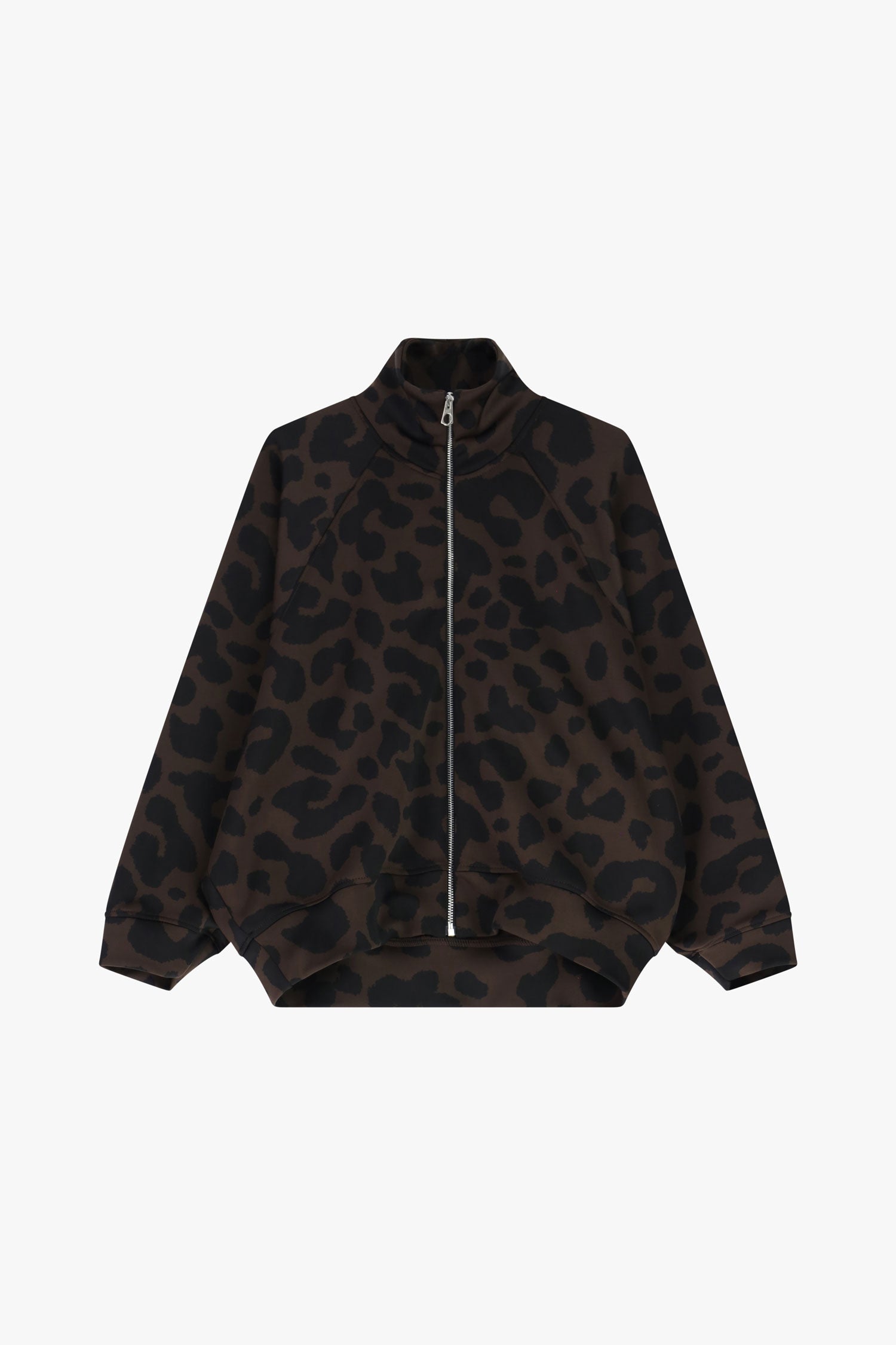Veste zippée Imperial oversize imprimé léopard