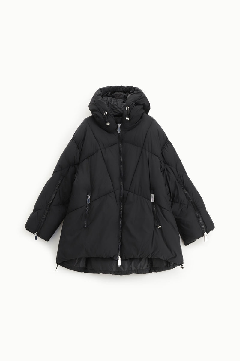 Doudoune oversize Imperial matelassée Nero