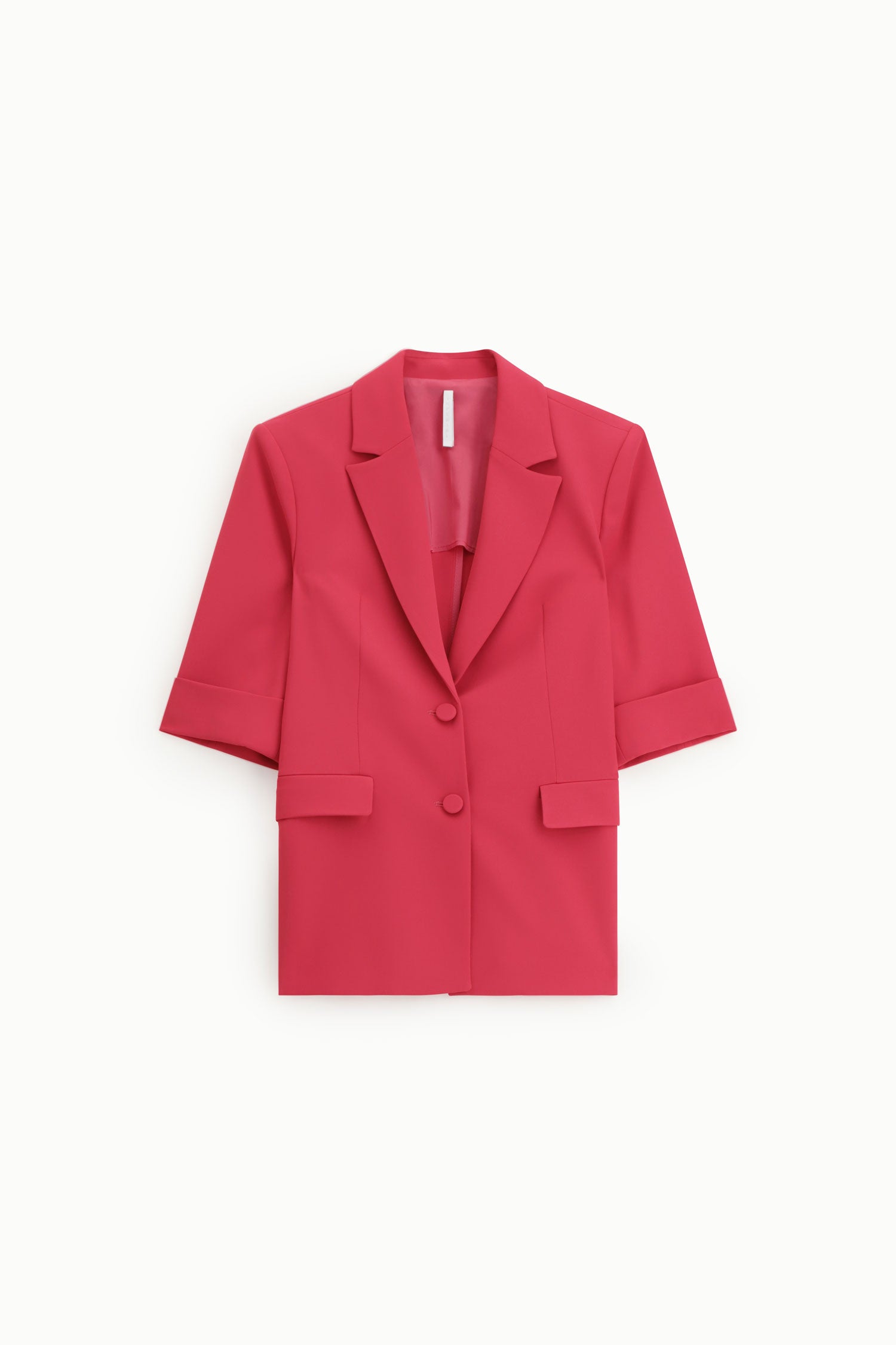 Blazer manches courtes Imperial Rose framboise