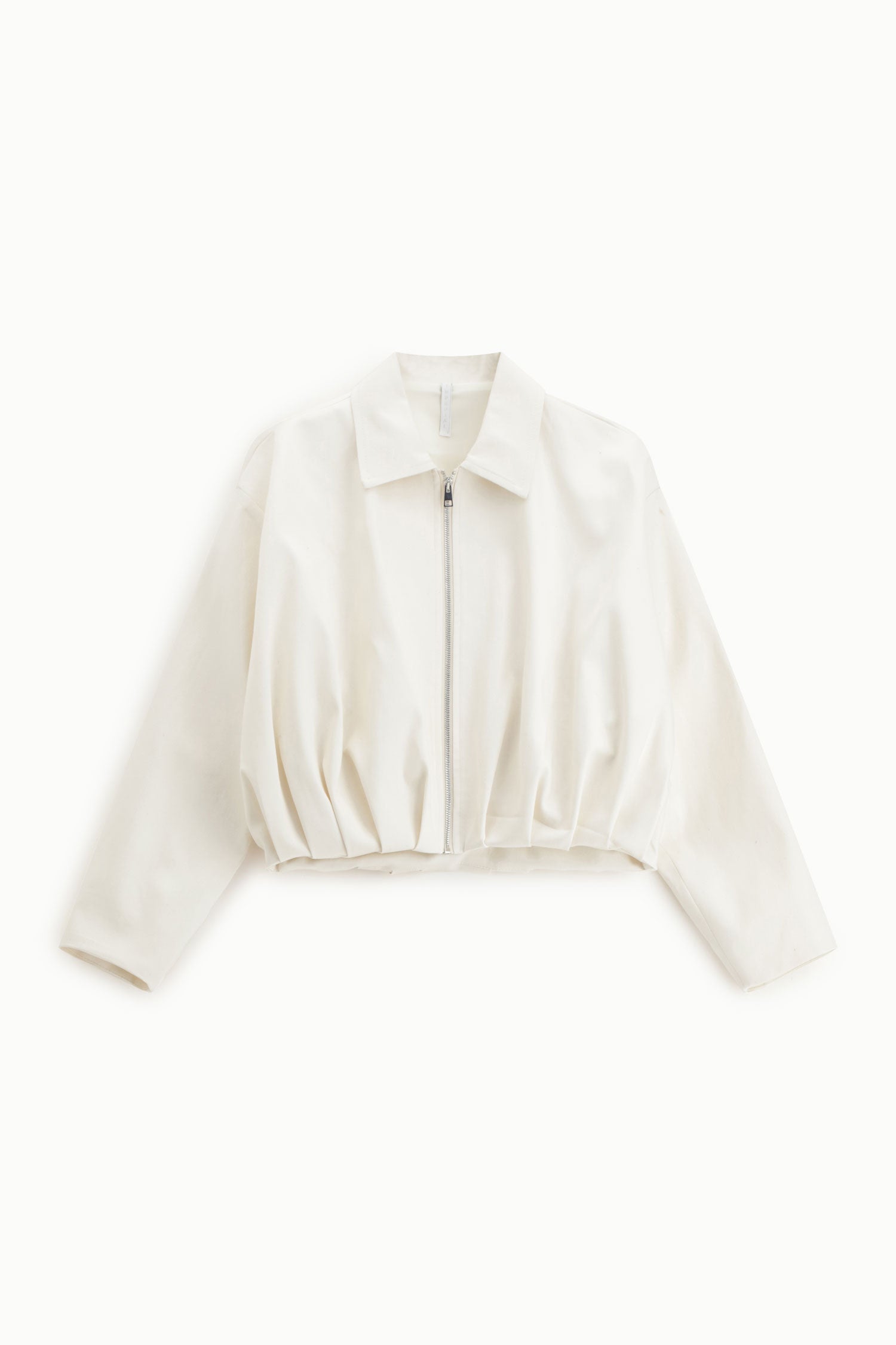 Veste courte zippée Imperial Écru
