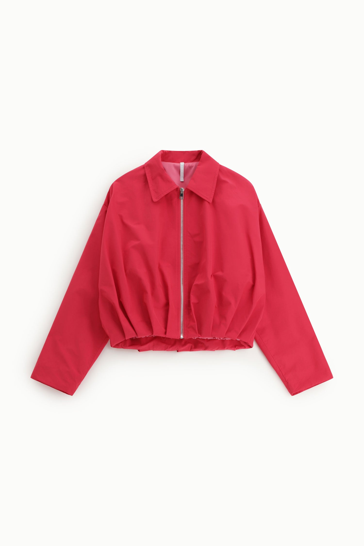 Veste courte zippée Imperial Fushia