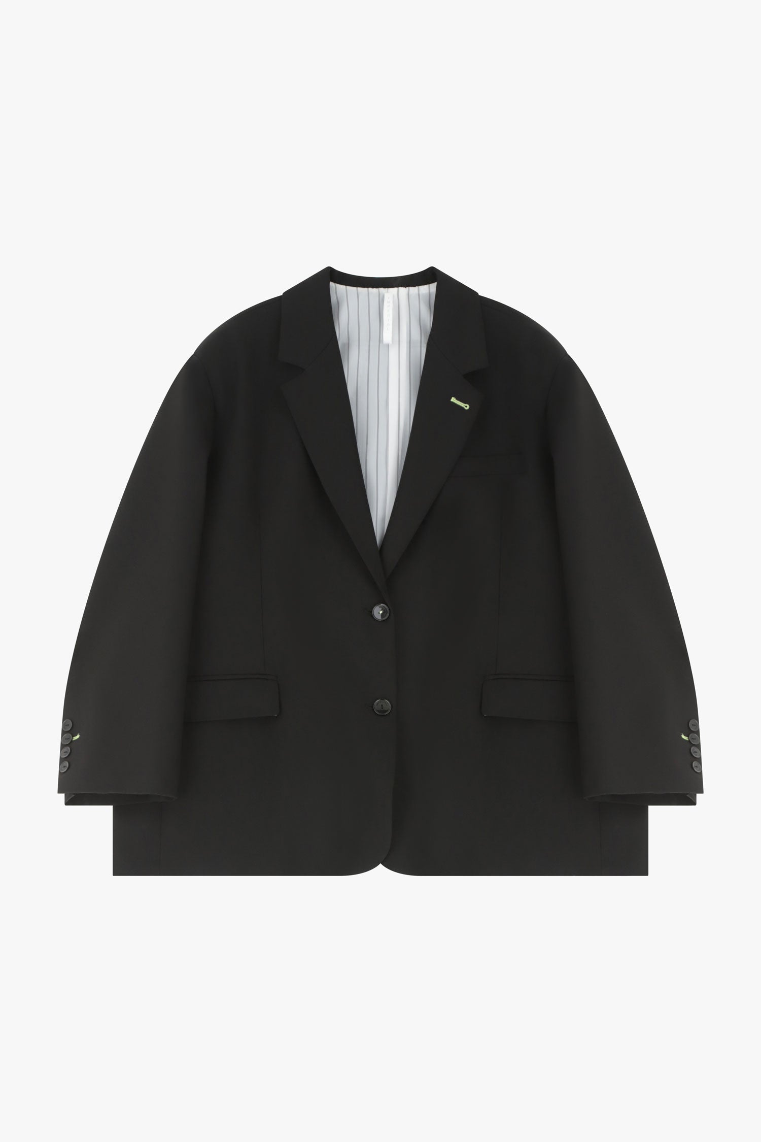 Blazer oversize Imperial détail fluo Nero