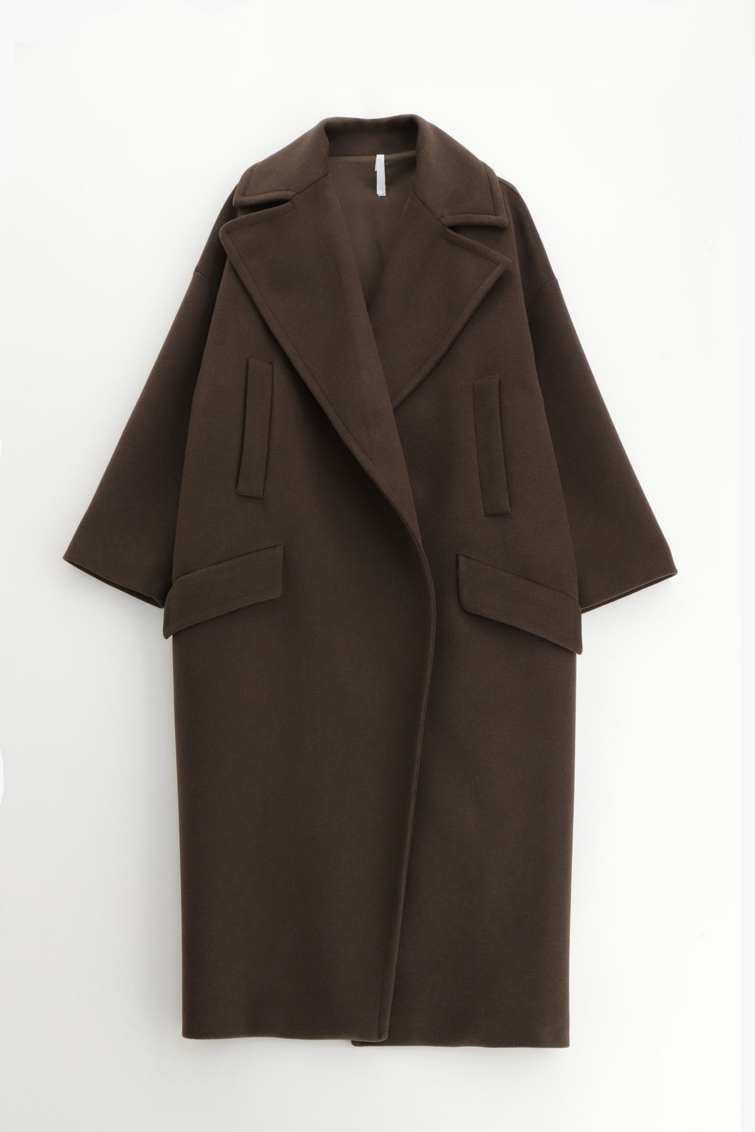 Manteau long marron Imperial