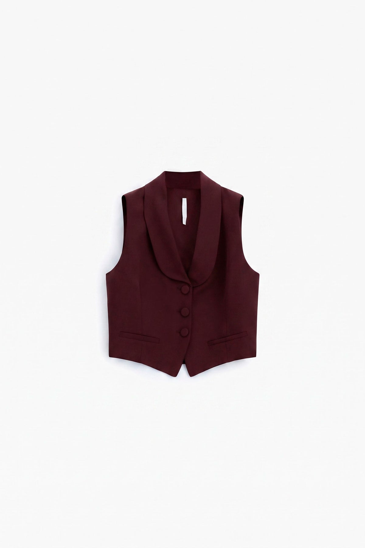 Gilet tailleur Imperial Bordeaux