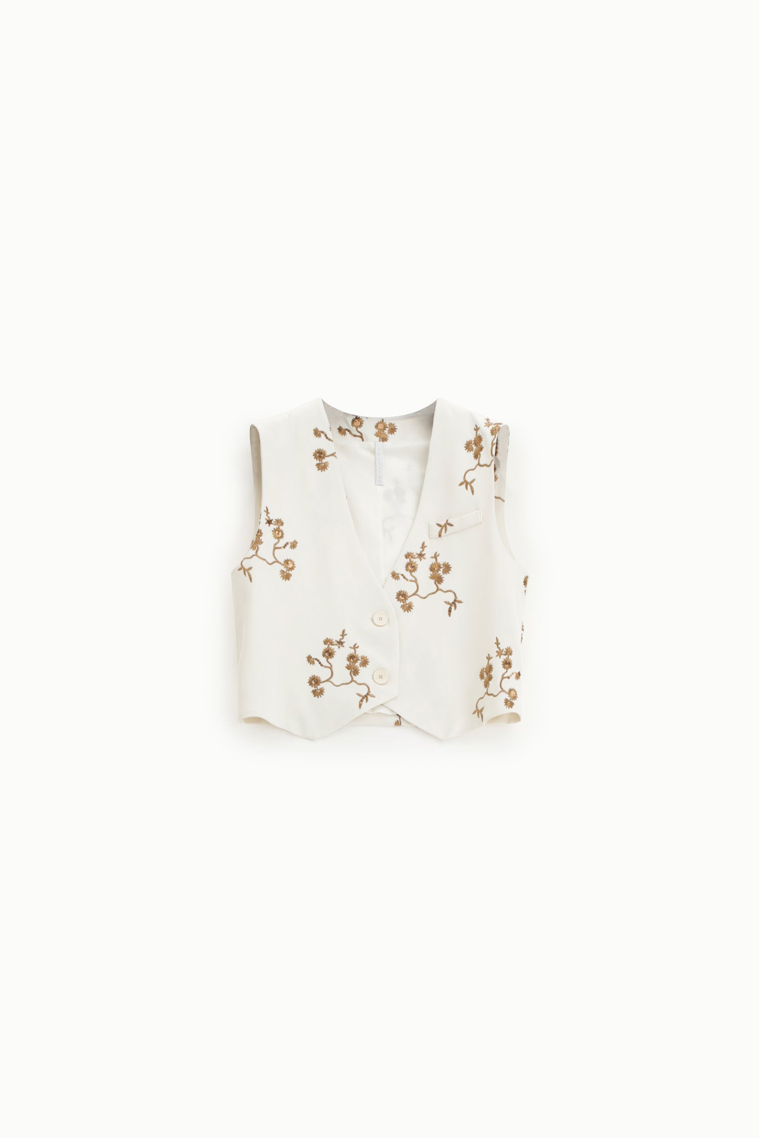 Gilet sans manches brodé – Imperial