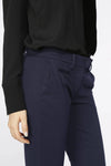 Chino Mason's New York Slim Bleu Foncé