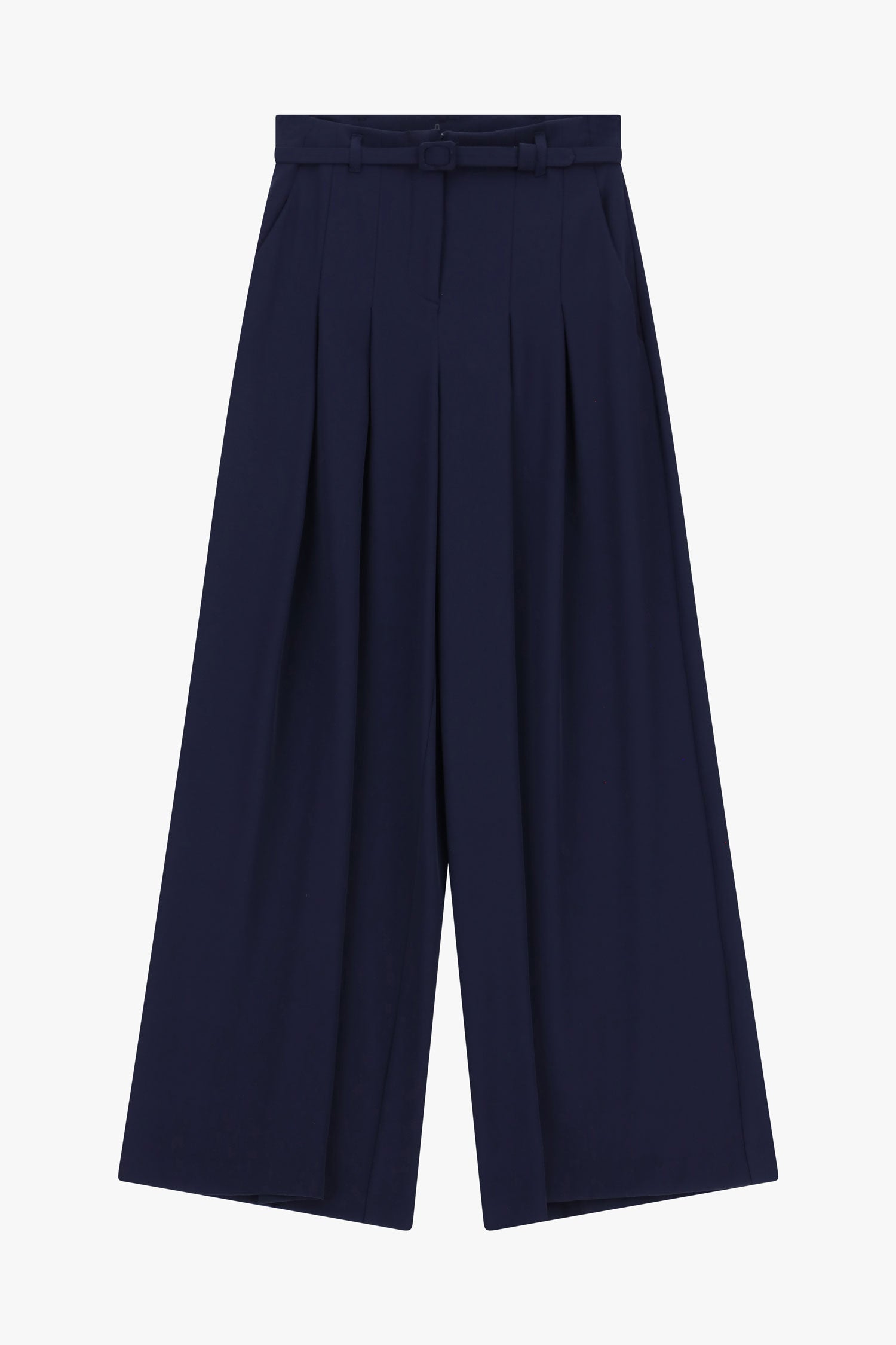 Pantalon Large Imperial Ceinture Blu