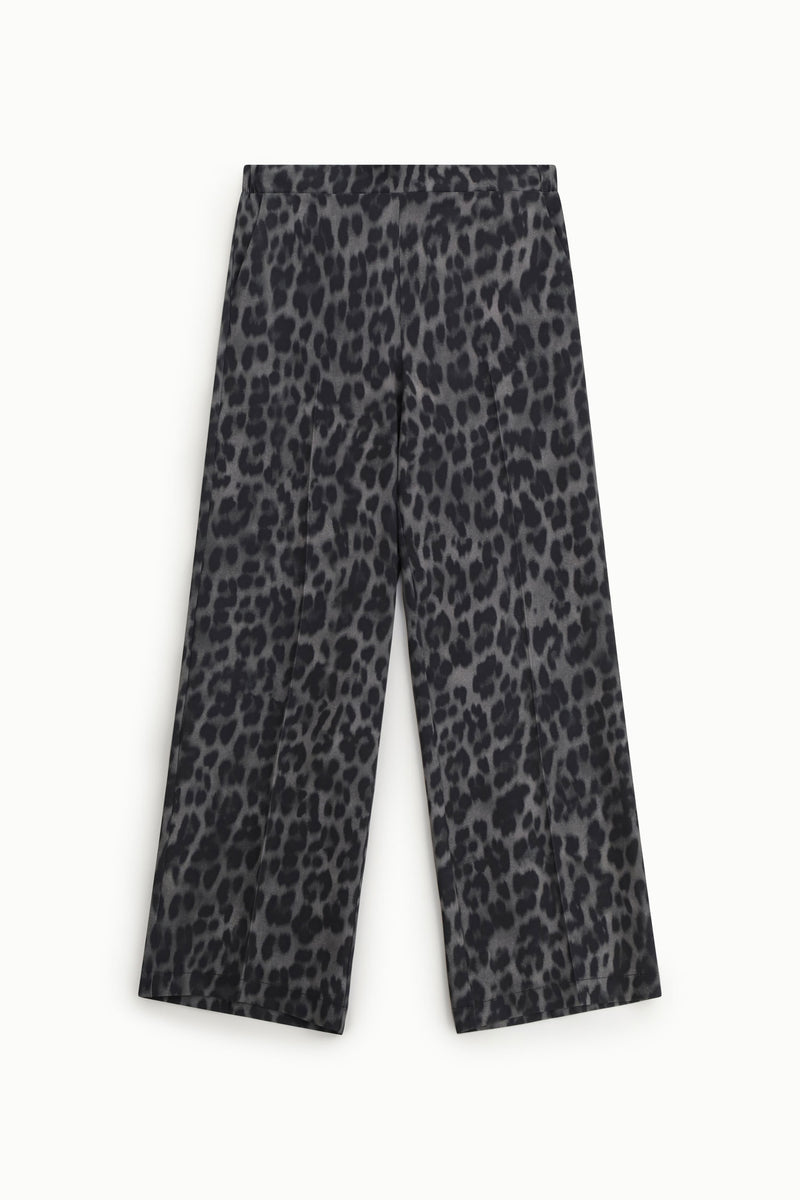 Pantalon Imperial léopard Grigio