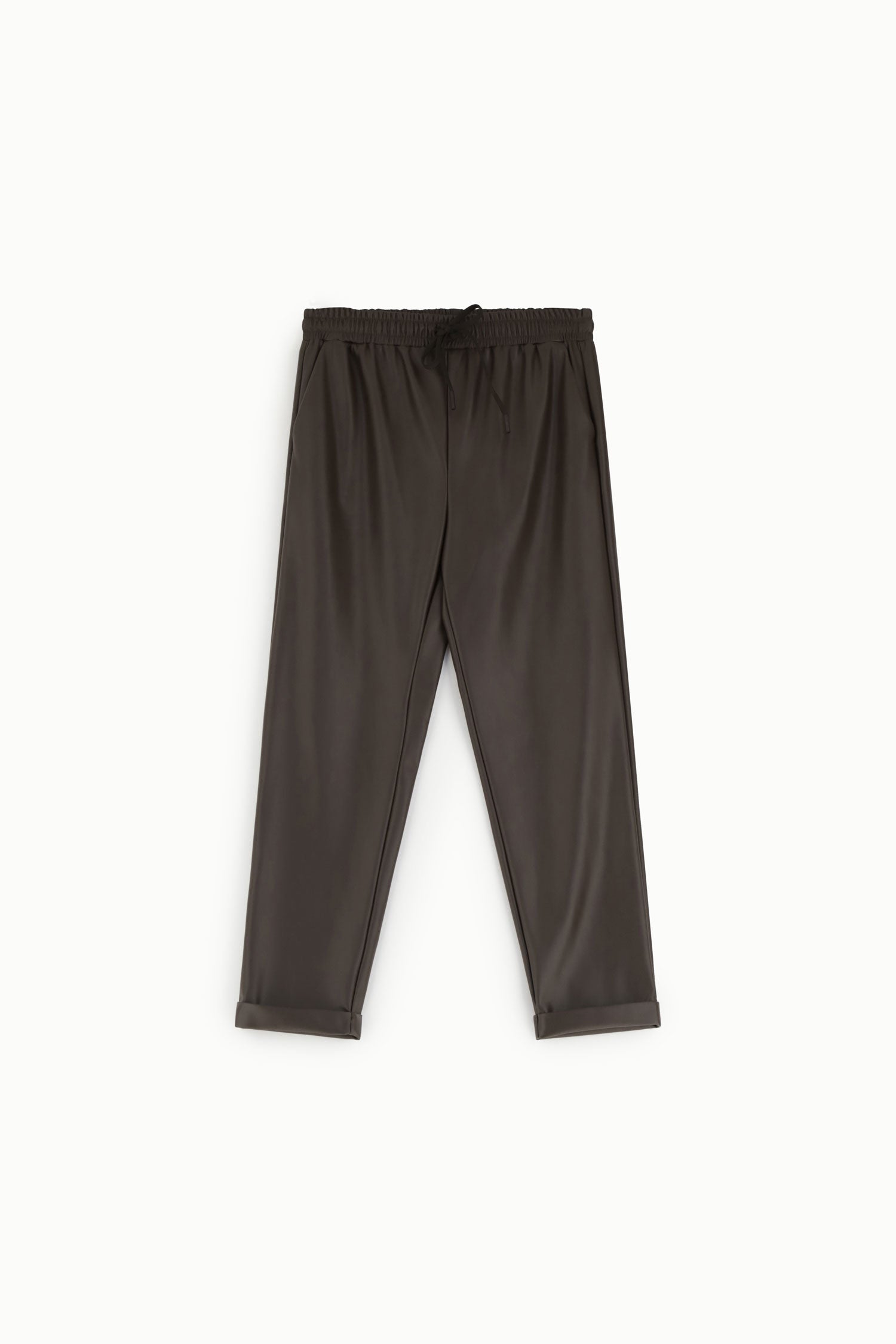  Pantalon jogger carotte Imperial en similicuir Moro