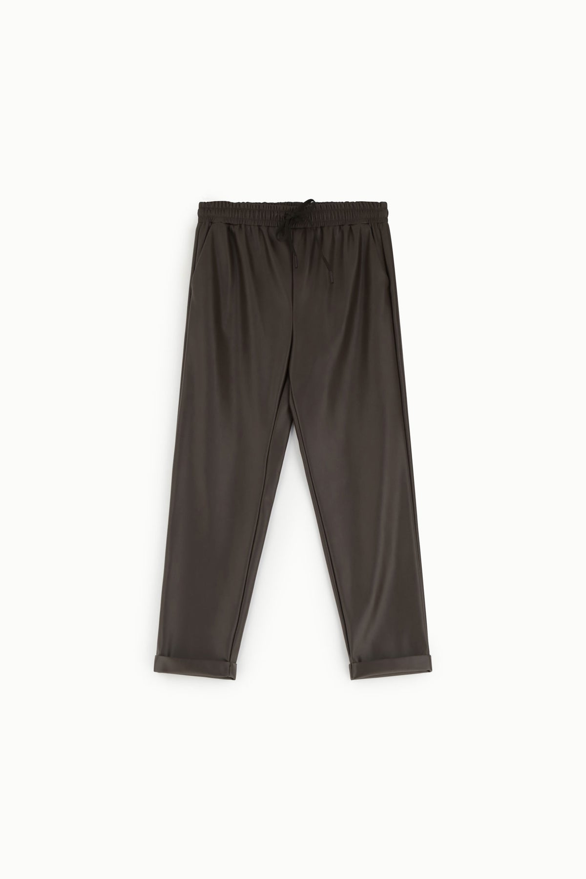  Pantalon jogger carotte Imperial en similicuir Moro