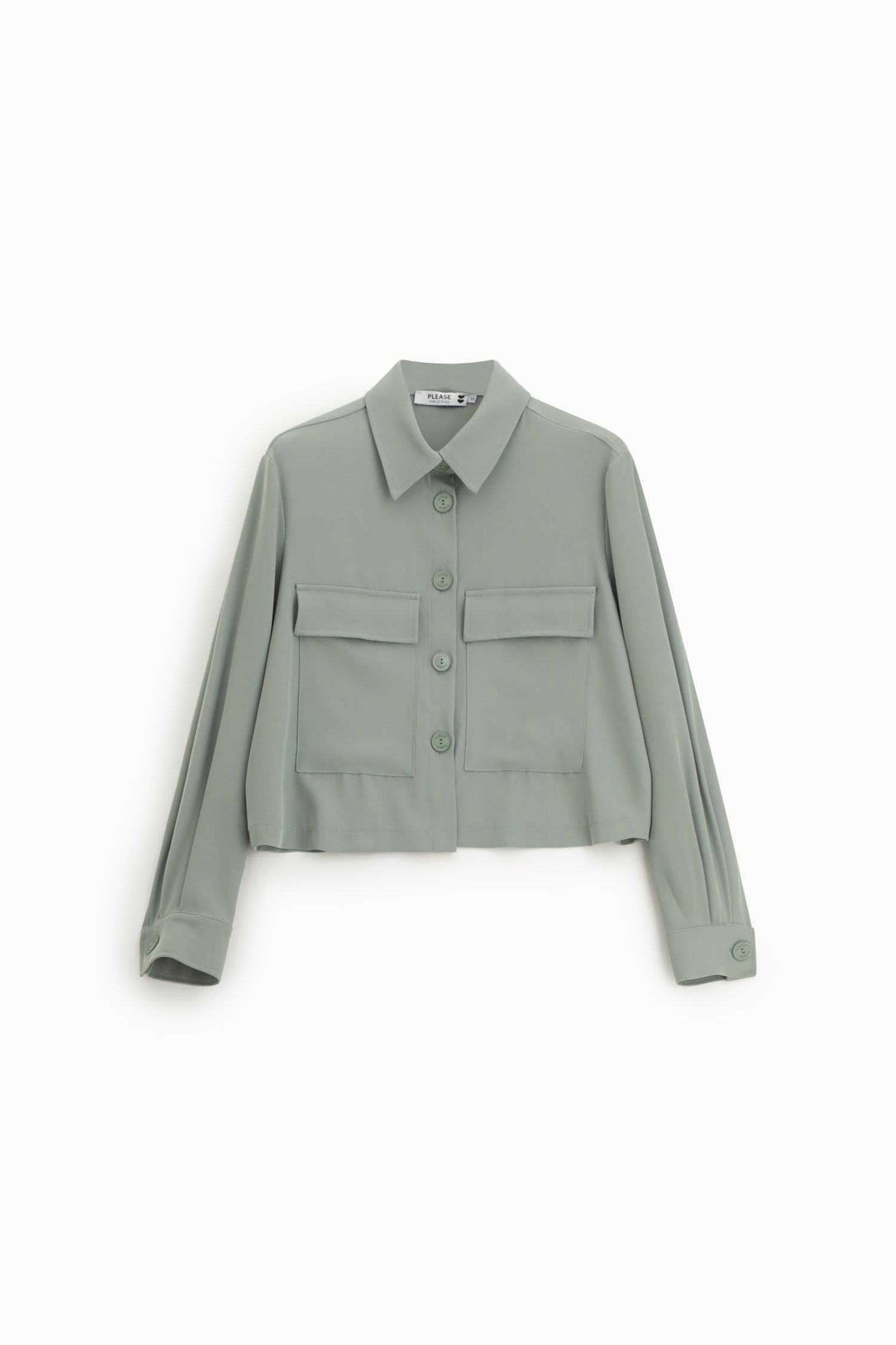 Veste courte Please esprit surchemise Pietra