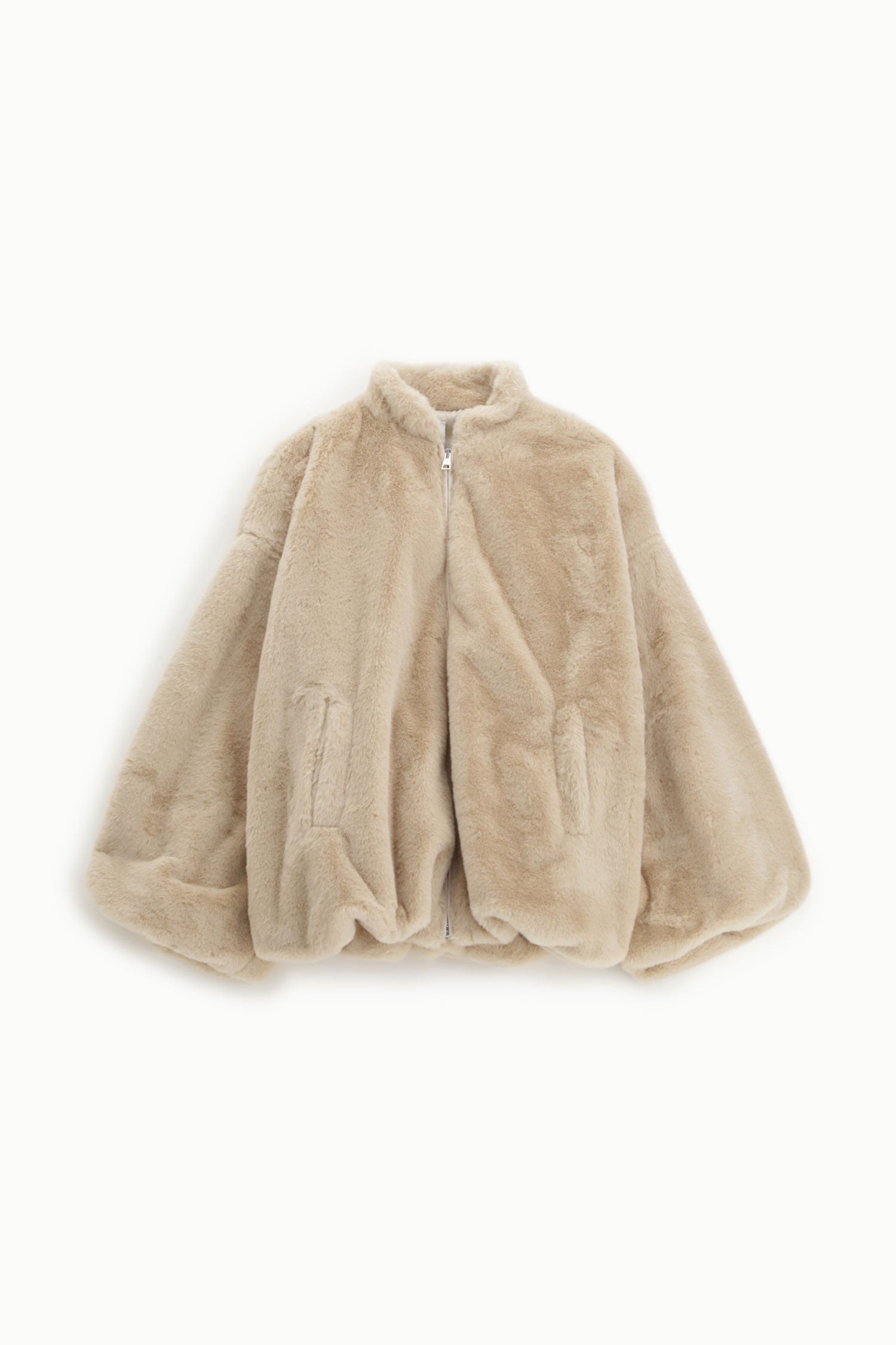 Blouson Imperial en fausse fourrure Beige