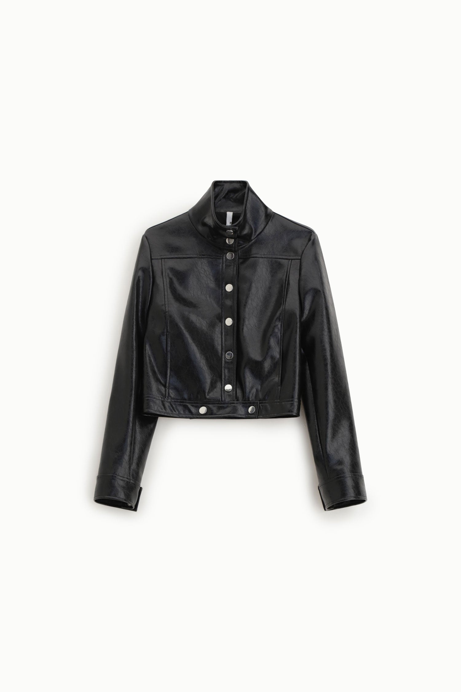 Veste courte Imperial similicuir Noir