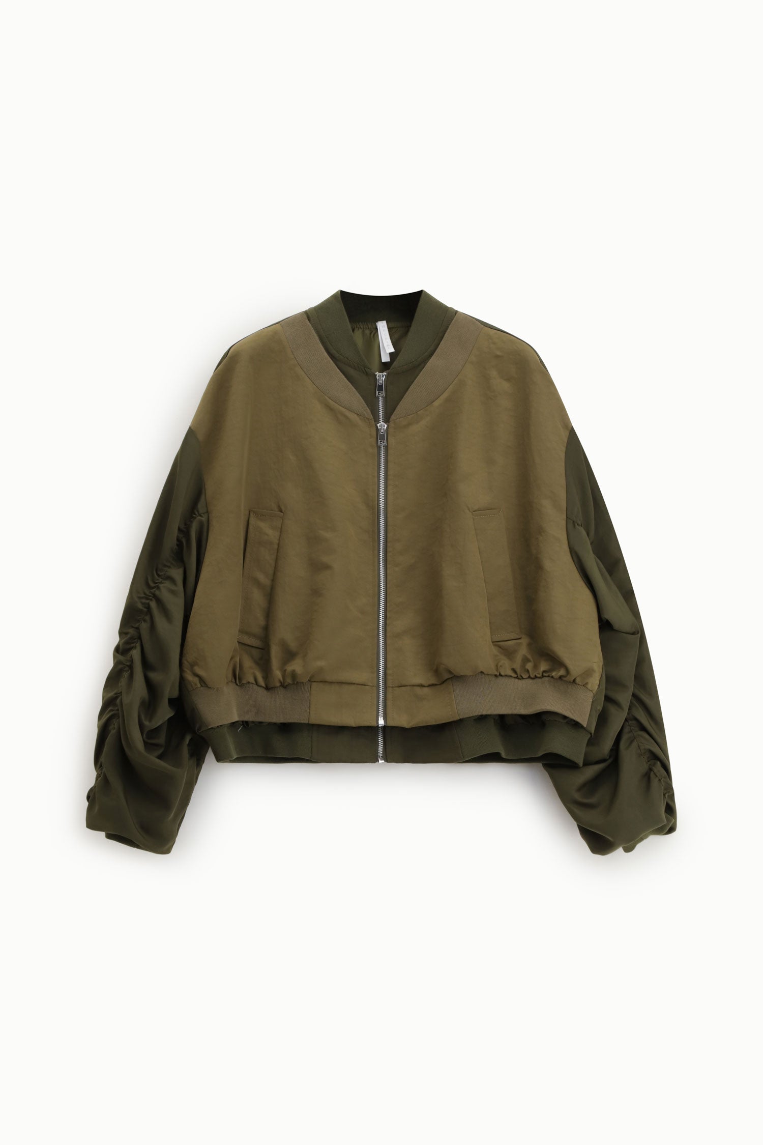 Veste bomber courte Imperial Kaki