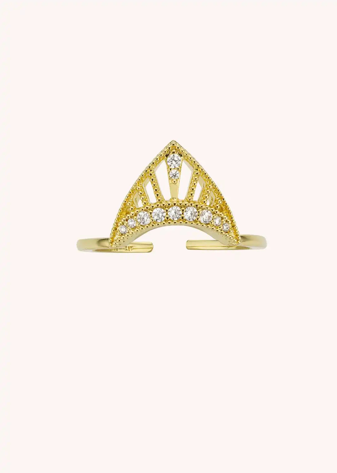 MYA BAY Elisabeth Gold Gold Ring FREE Delivery Boutique Access Nykita