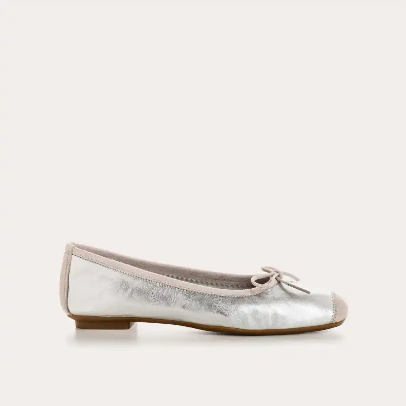 Ballerines Reqins Harmony Eclat Argent