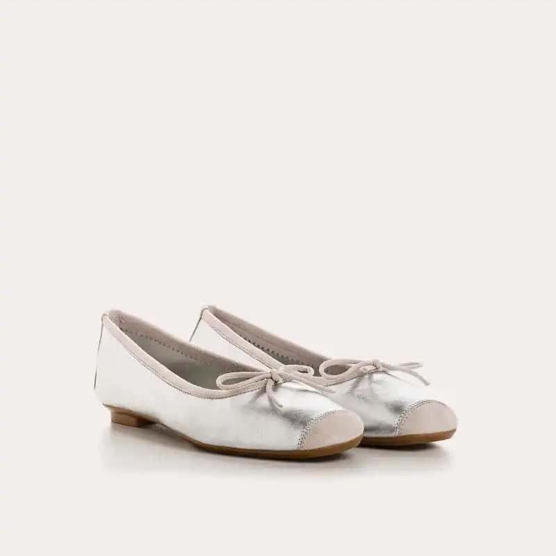 Ballerines Reqins Harmony Eclat Argent