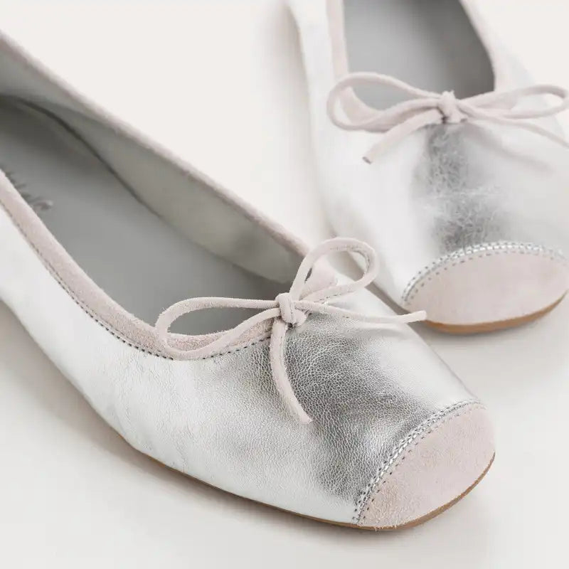 Ballerines Reqins Harmony Eclat Argent