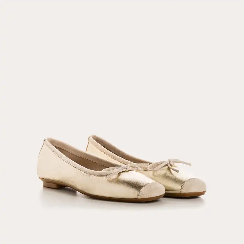 Ballerines Reqins Harmony Eclat Platine