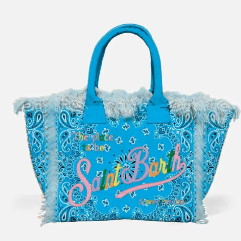 Sac MC2 Saint Barth Vanity Bandana Bleu