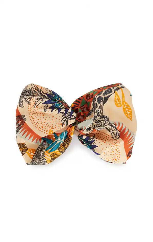 Bandeau Headband Wild Turbania Zoulou Beige