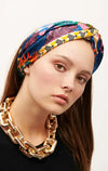 Bandeau Headband Wild Turbania Zoulou Bleu