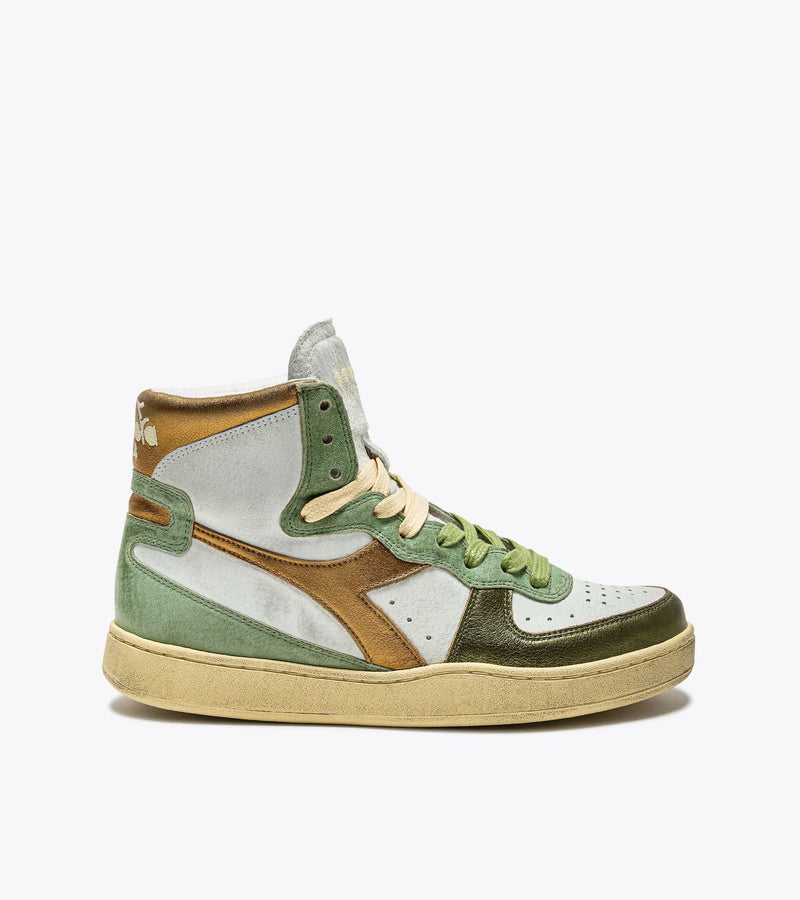 Baskets Diadora Mi Metal Pigskin Used Wn Pied De Vigne