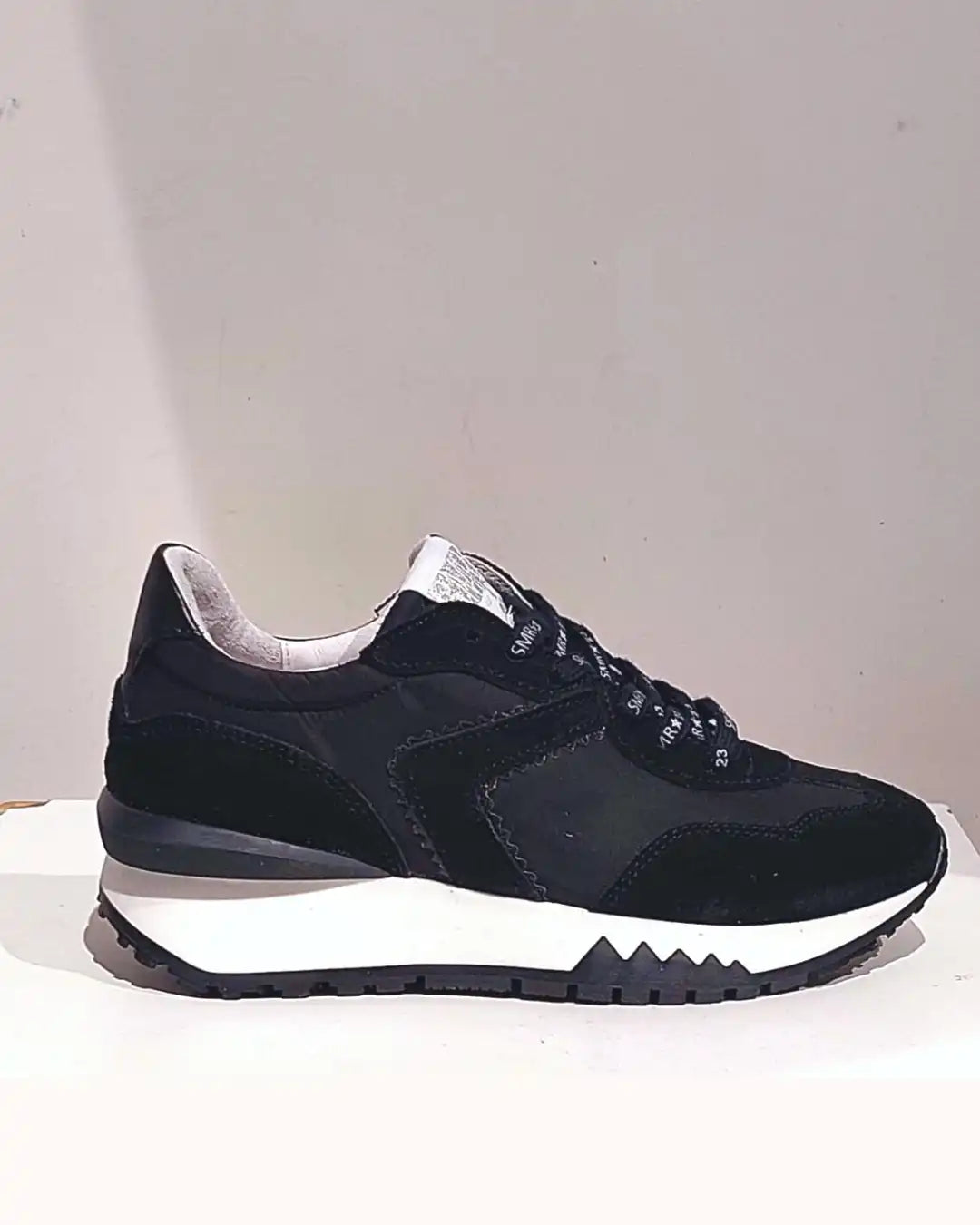 Baskets SEMERDJIAN SMR Malu Noir Black 10188 Livraison gratuite