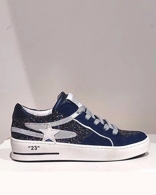 Baskets Semerdjian Vana Bleu marine