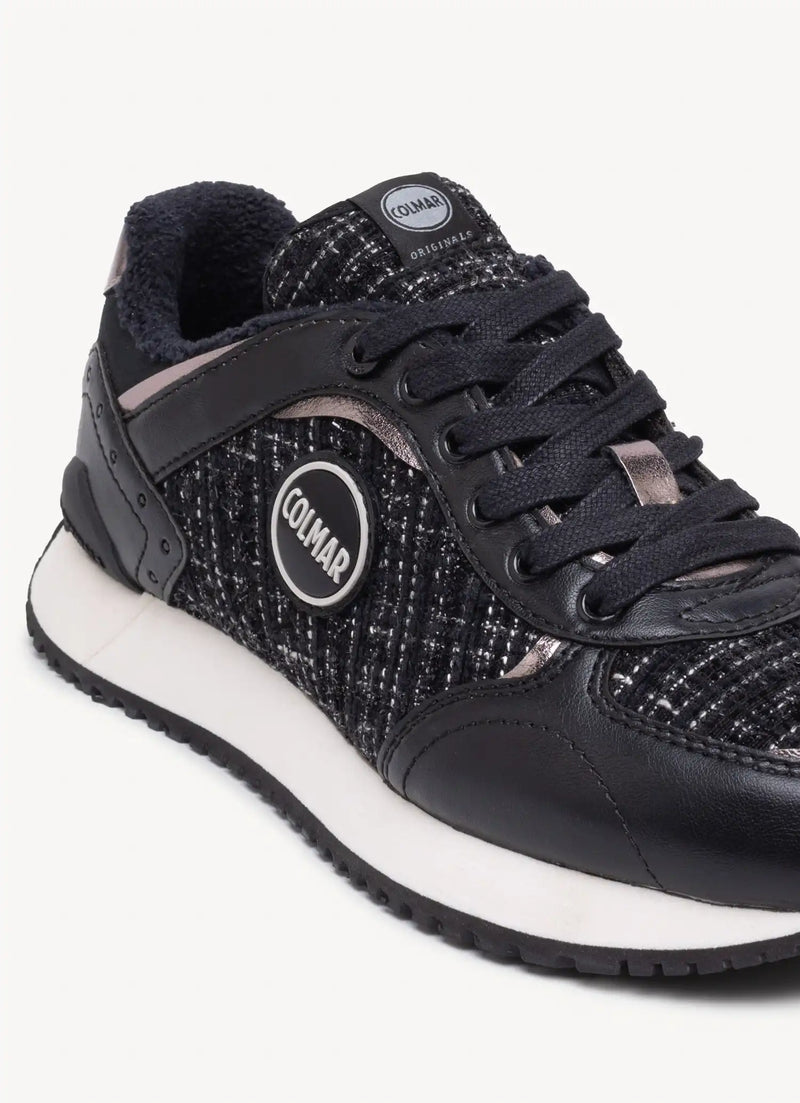 Baskets Colmar Travis Plus Tweed 063 Black