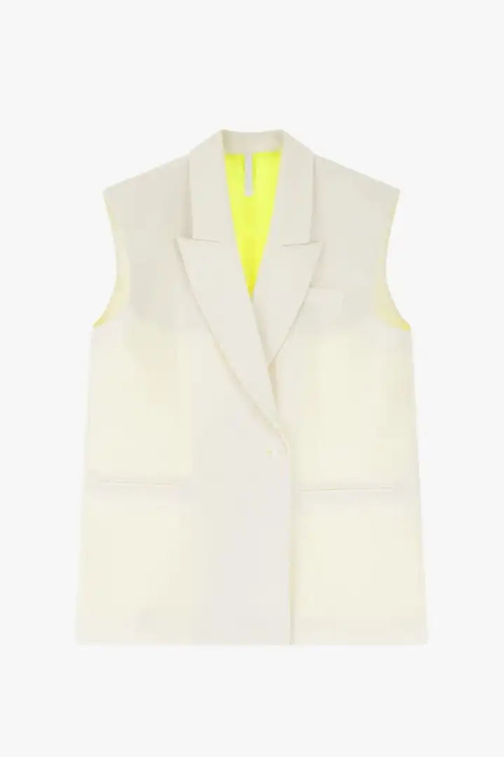 Gilet Imperial un bouton Burro