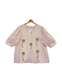 Blouse Santorin à broderies