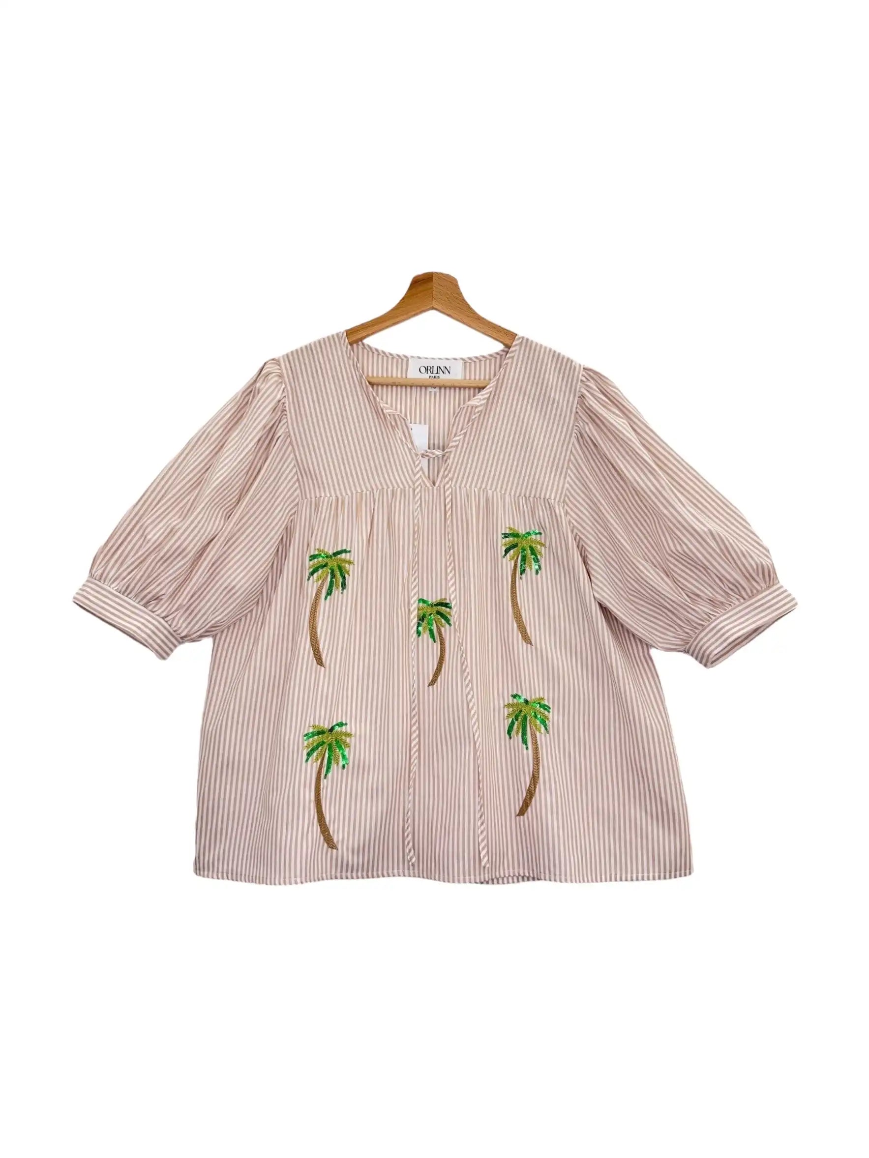 Blouse Santorin à broderies