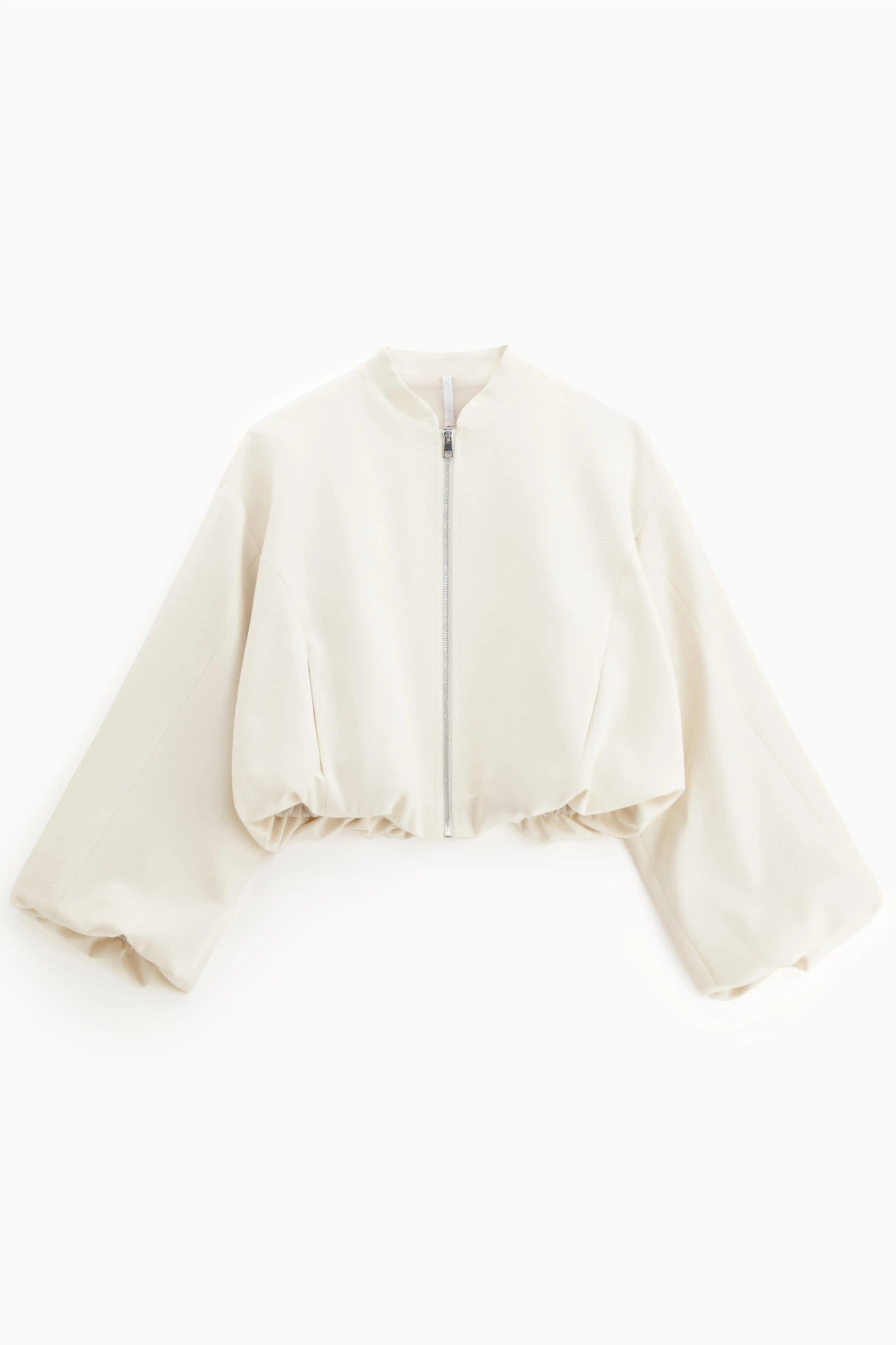 Blouson oversize Imperial irisé Avorio