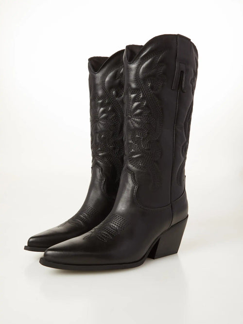 Santiags Ovyé Cowboy Noir