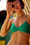 Brassière La Nouvelle Georgia Mousses Amovibles Mint Jungle