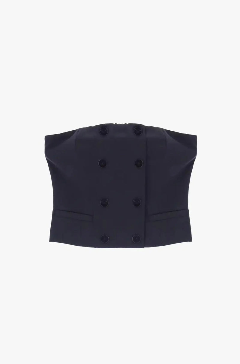 Bustier boutonné Imperial Midnight Blue