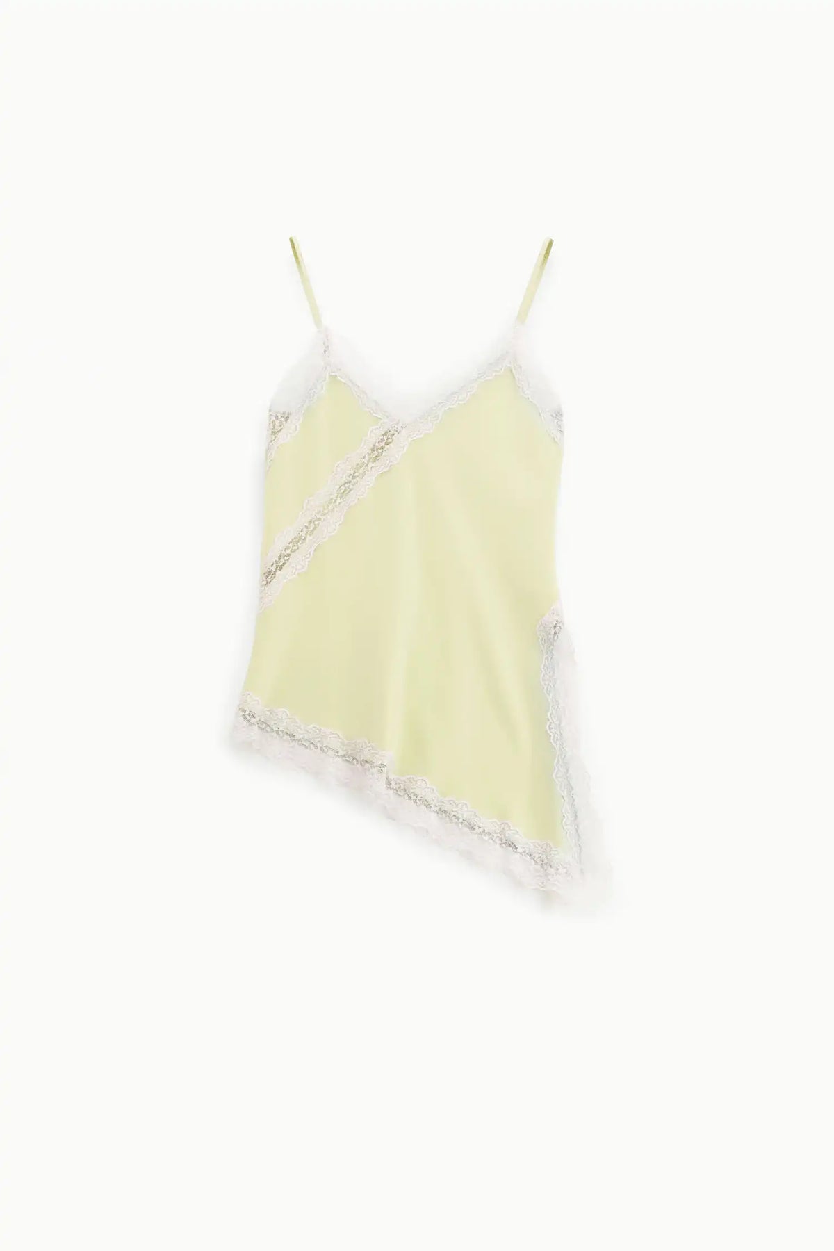 Caraco asymétrique en dentelle Imperial Canarino