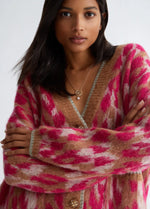 Cardigan Liu Jo Animalier Glam Macula