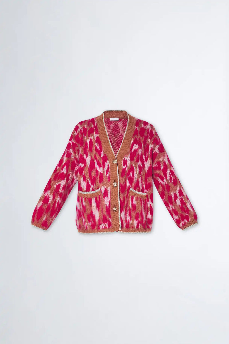 Cardigan Liu Jo Animalier Glam Macula