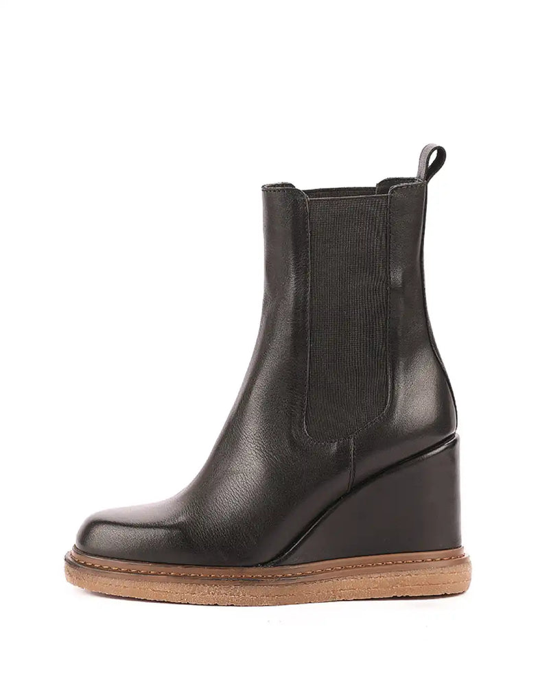 Bottines Inuovo Compensées Black