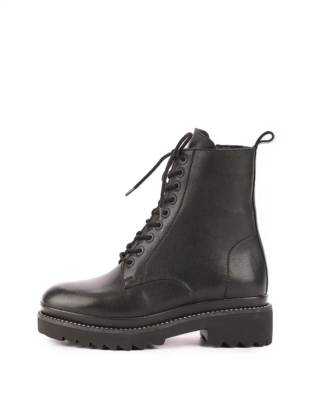 INUOVO 673003 lace up ankle boots Black FREE Delivery Boutique Access Nykita